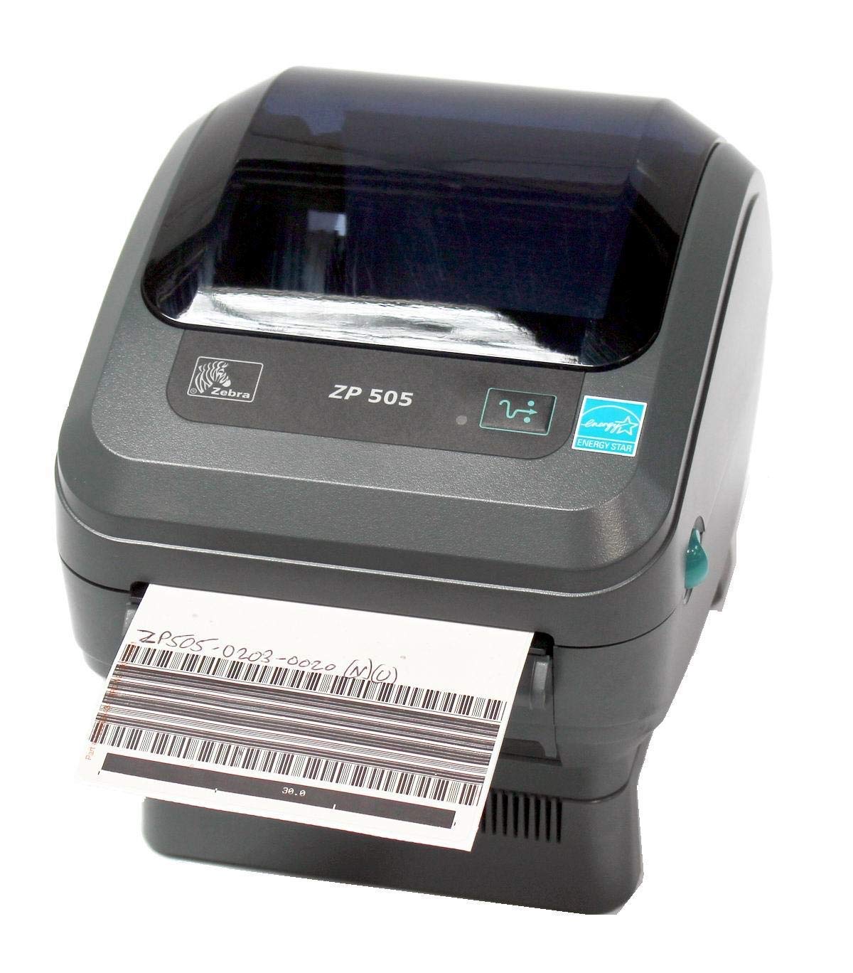 ZEBRA ZP505 Industrial Thermal Label Printer with Ethernet Network Connectivity - Renewed Black (ZP505-0203-0020) | Perfect for Warehouse, Shipping & Logistics Label Printing