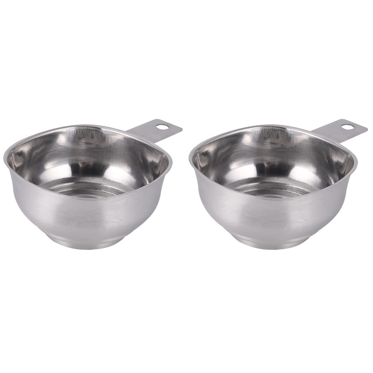 2-Pack Stainless Steel Wide Mouth Kitchen Funnels for Cooking, Canning, Jam Making - Durable & Easy Clean Food Funnel Set for Liquids, Sauces, Oils (Perfect for Home Kitchen, Baking, DIY Projects)