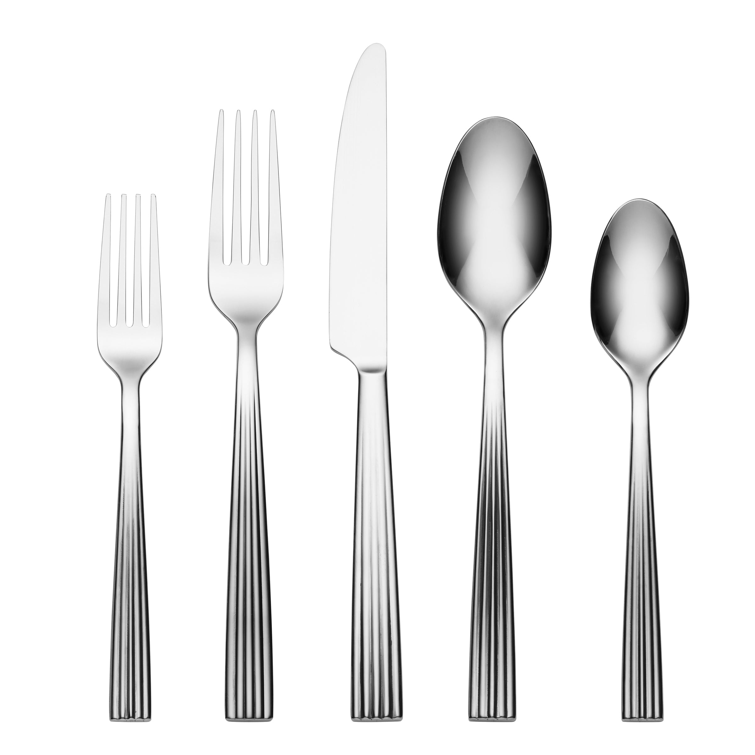 Kennedy 20-Piece Stainless Steel Flatware Set - Elegant Silverware for 4 People, Perfect for Dining, Parties & Everyday Use
