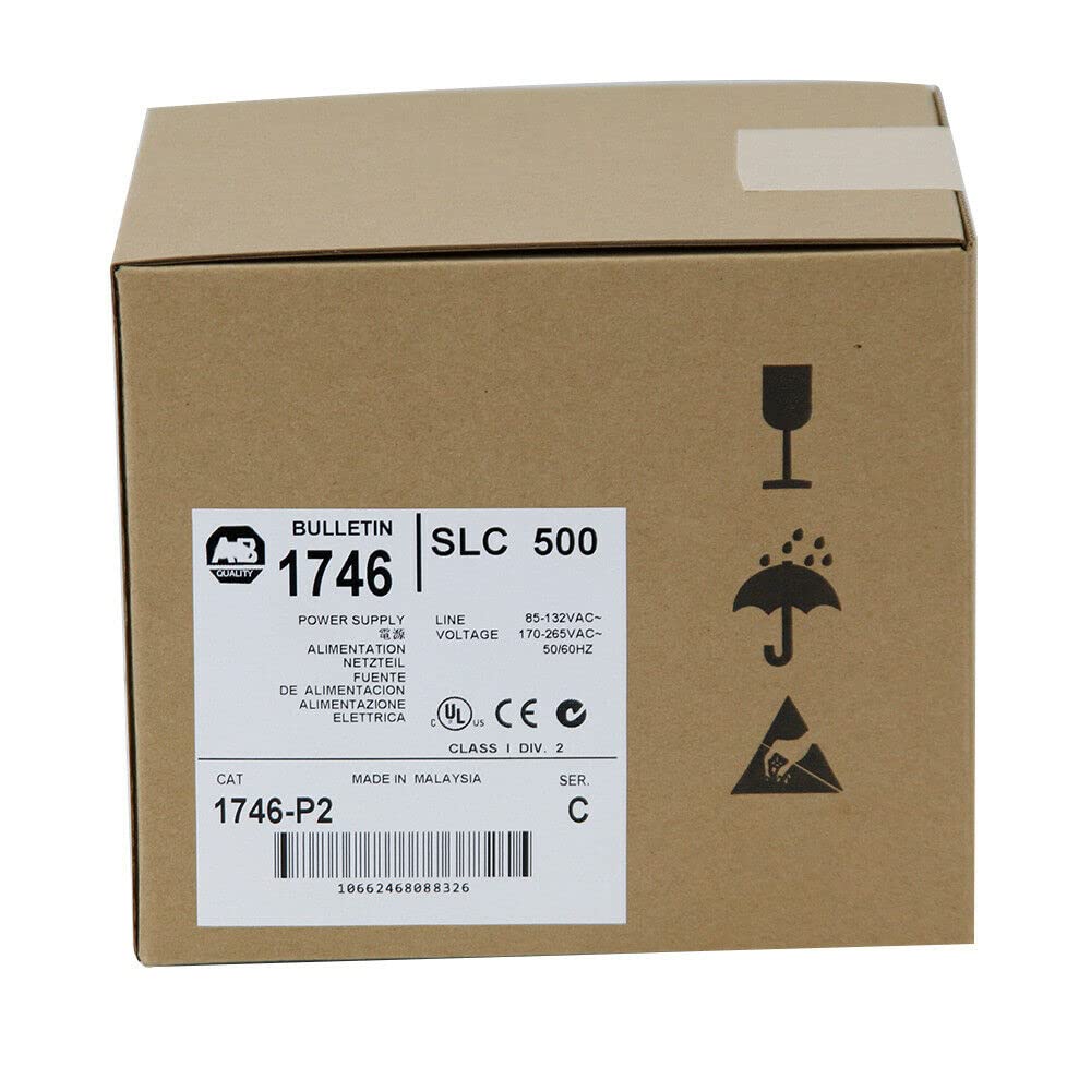 1746-P2 Allen-Bradley PLC Power Supply Module for Industrial Automation - Perfect for Manufacturing and Control Systems