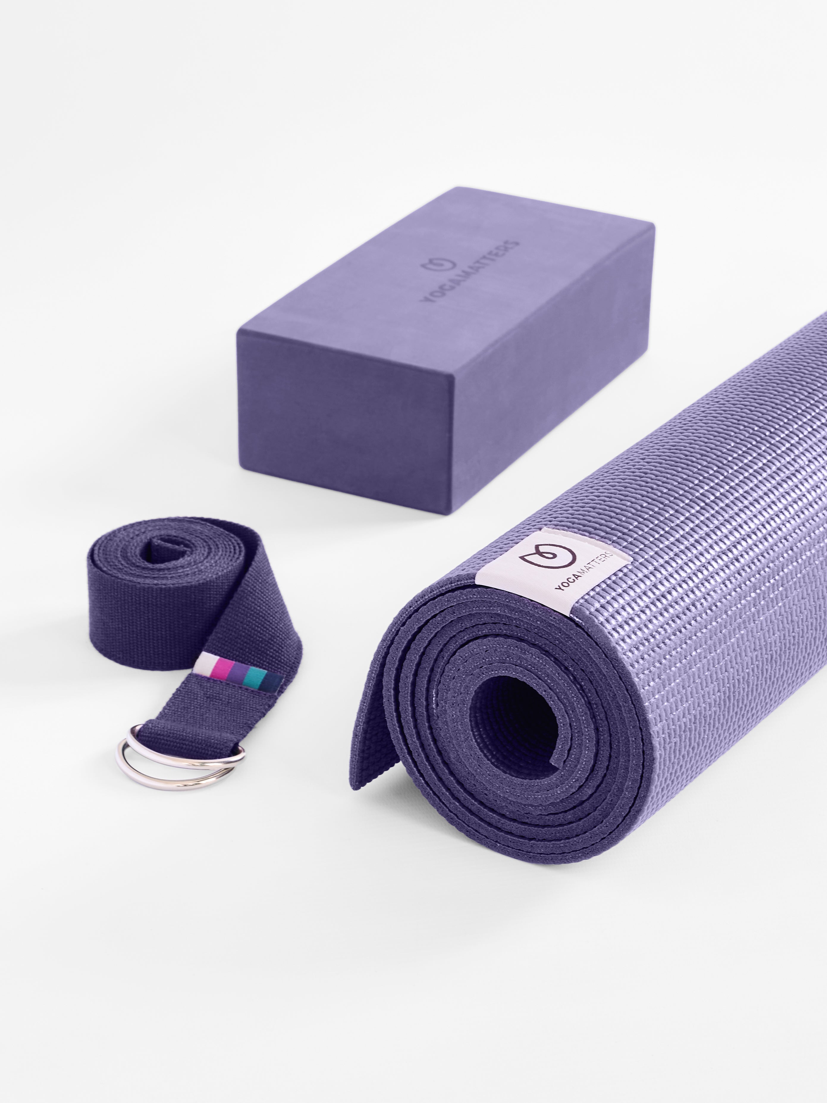 Yogamatters Yoga Brick - Premium Foam Yoga Blocks for Stability & Support (Box of 30) - Perfect for Home Yoga Practice, Studio Classes & Physical Therapy