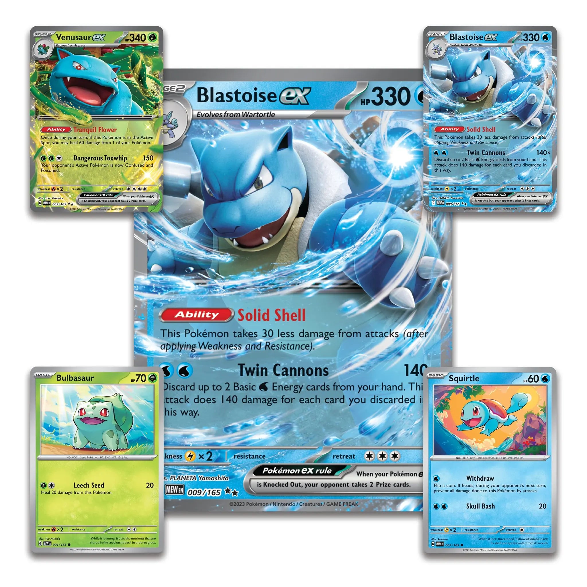 Pokémon Scarlet & Violet 151 Blooming Waters Premium Collection Box - Exclusive Trading Cards & Collectibles for Gamers & Fans | Perfect for Battles, Trading & Display