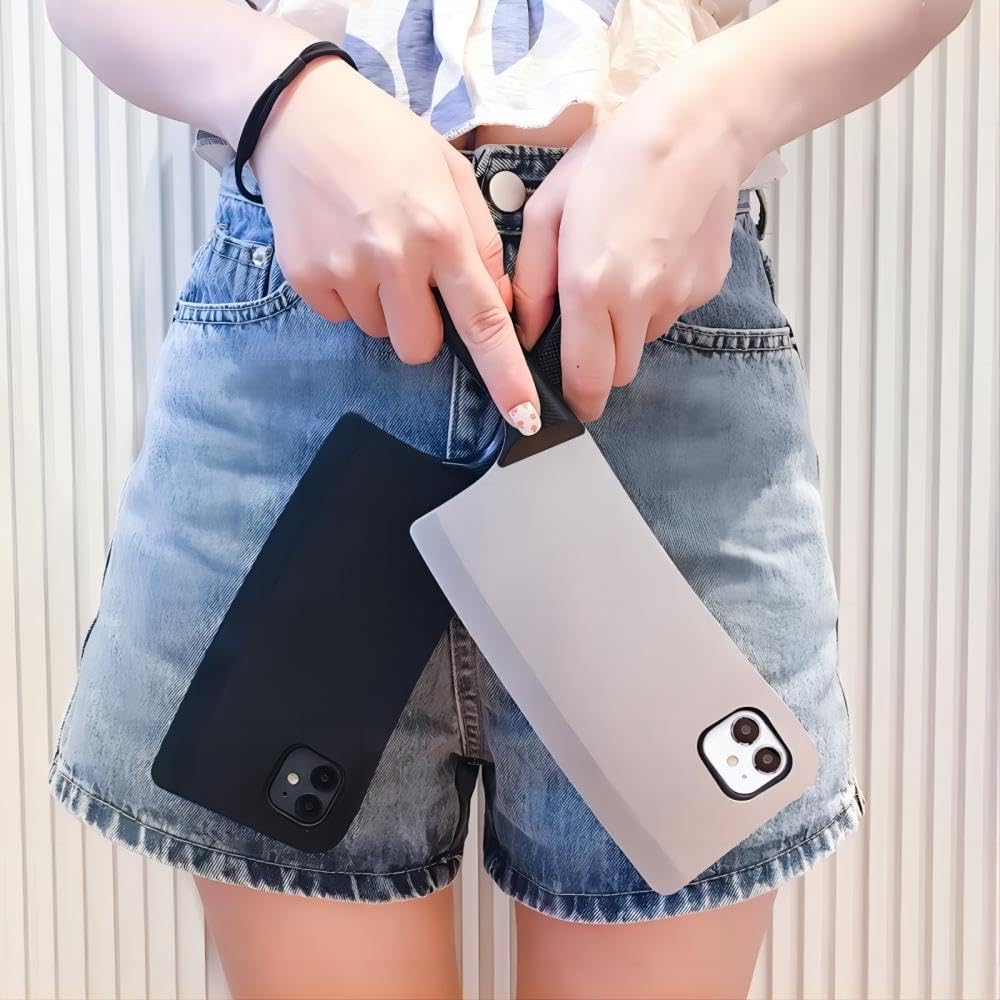 LELEBEAR Funny Cleaver Knife Shaped Soft Silicone Phone Case for iPhone 14 Pro Max - Kitchen-Themed Protective Cover with Grip (White) | Perfect for Cooking Enthusiasts & Prank Lovers