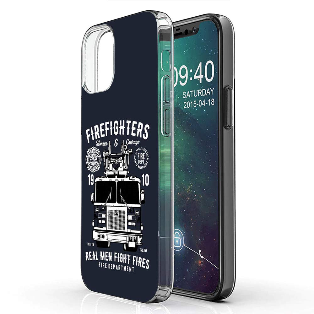 Slim Protective Case for Apple iPhone 12 Pro Max & iPhone 12 Max - Total Guard Flex TPU Cover with Military-Grade Drop Protection | Perfect for Firefighters, Outdoor Adventures & Everyday Use