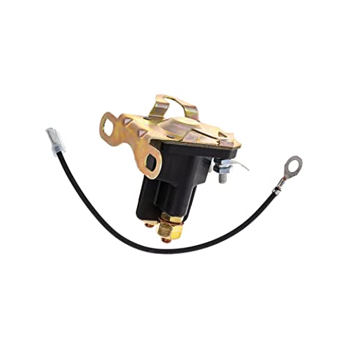 12V 4-Post Ground Wire Solenoid with Jumpers for Mowers & Tractors - 50400627