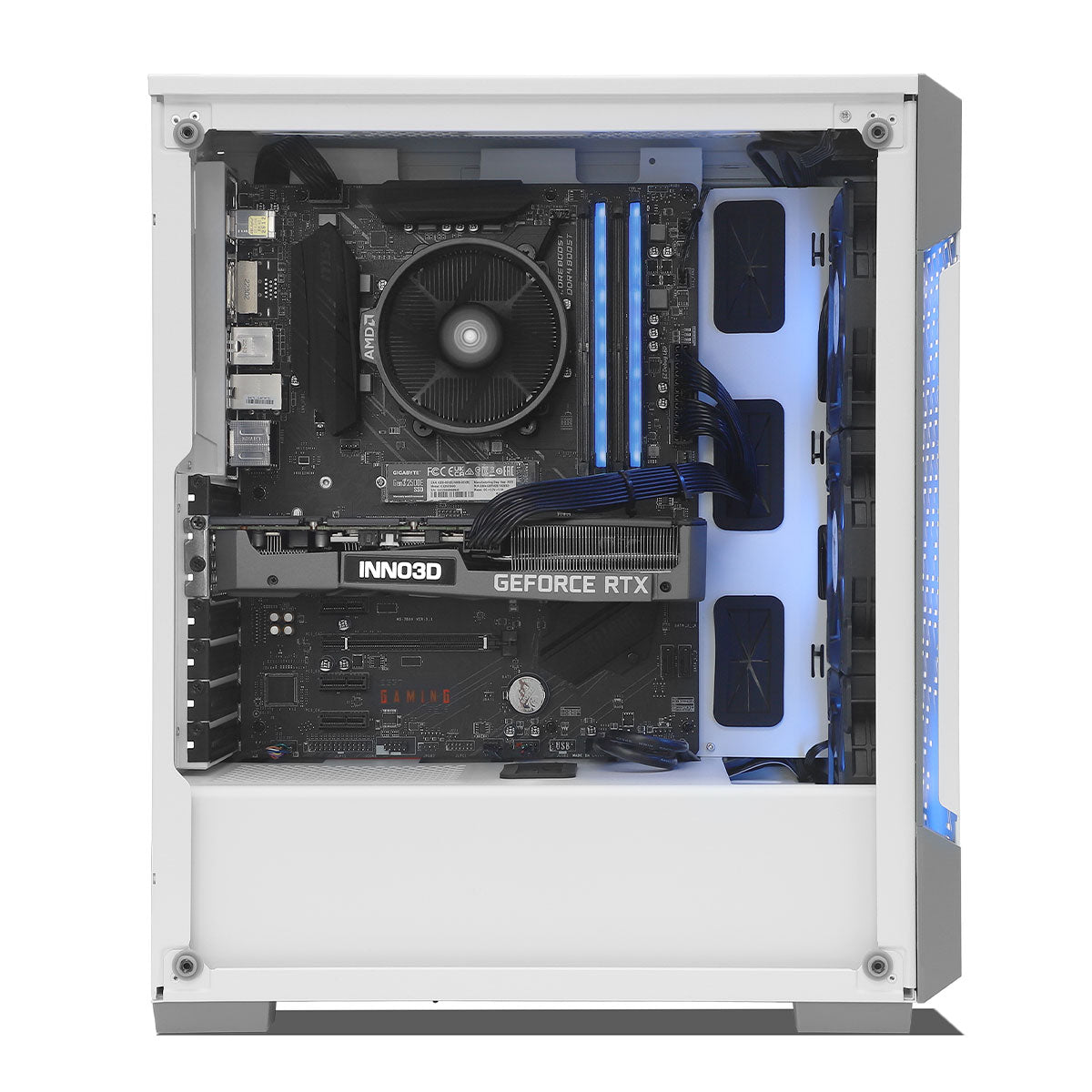 Blaze RTX 3060 Gaming PC with AMD Ryzen 3 4100 Processor - High Performance Desktop Computer for 1080p Gaming, Streaming & Content Creation