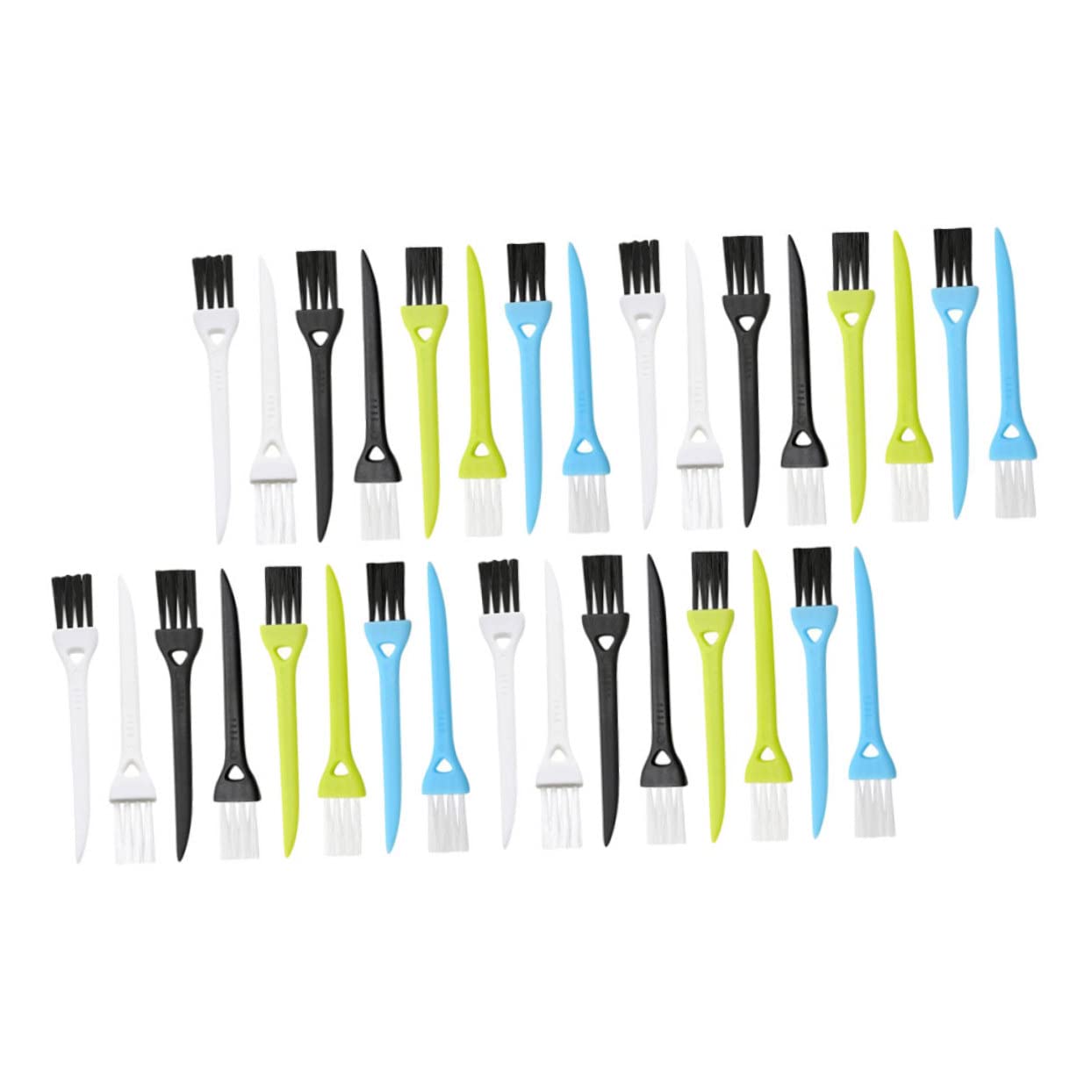FOMIYES 36pcs Electric Shaver Cleaning Kit - Razor Brush, Espresso Cleaner Tool & Clipper Brush for Electric Shavers, Trimmers & Grooming Tools - Perfect for Home, Salon & Travel Use