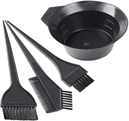 Professional Salon Facial Sponge & Bleach Kit - Includes Facial Bands, Bleach Bowls, Dye Brushes, Cutting Sheet & Empty Bottles (30g) for Men & Women - Perfect for Hair Coloring, Facial Treatments & Salon Services