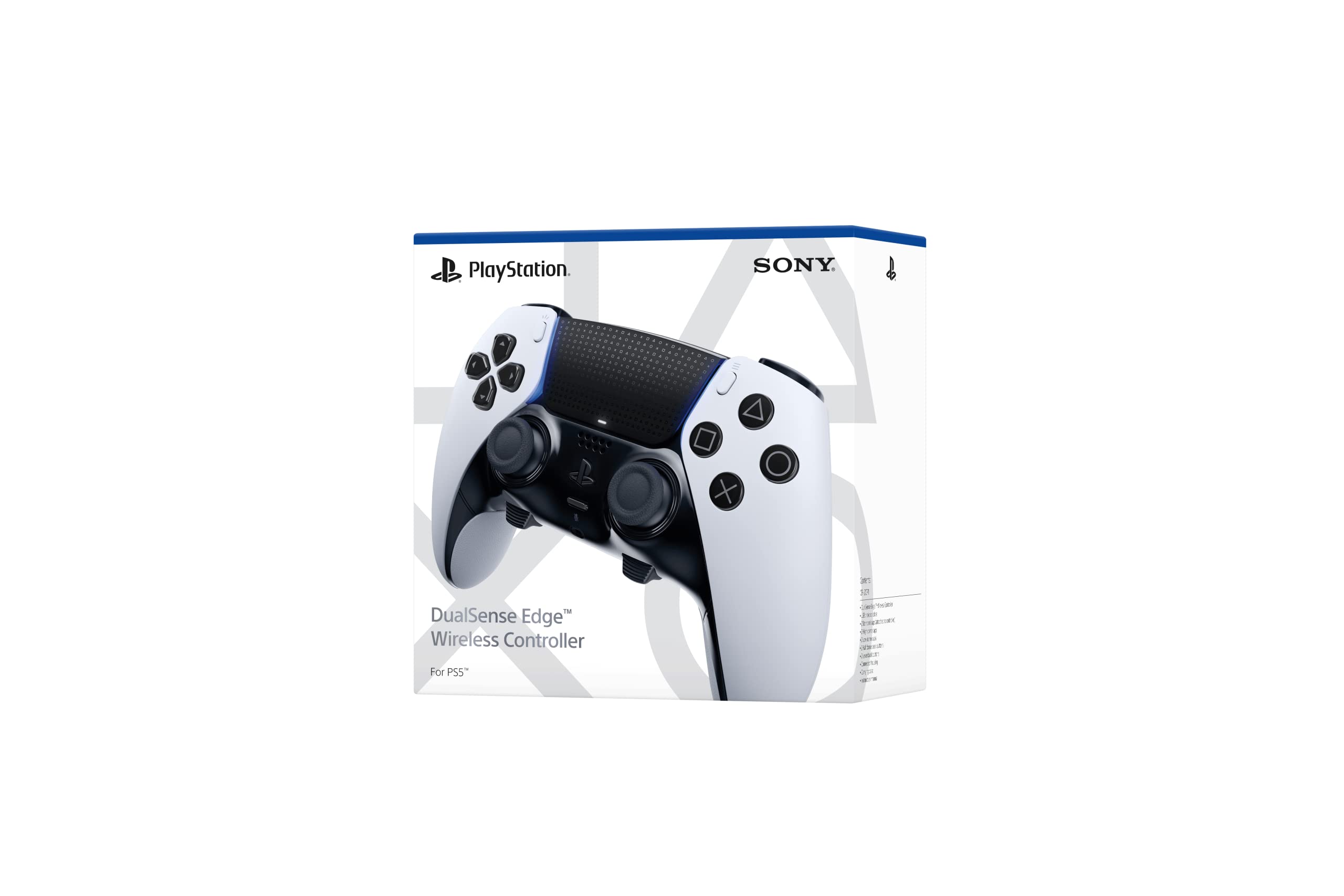 DualSense Edge Wireless Controller for PS5 - Premium Customizable Gamepad with Back Buttons & Adjustable Triggers | Perfect for Competitive Gaming & Long Play Sessions
