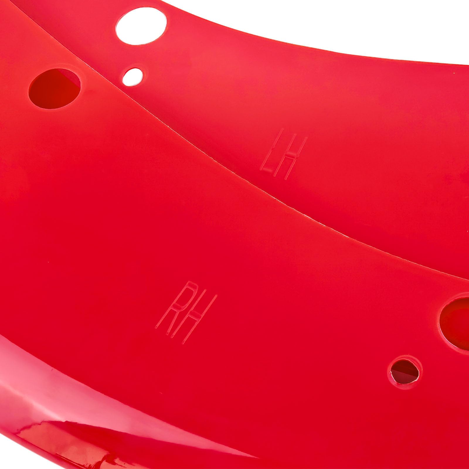 High-Performance Front Bumper Lip Splitter Protector for 2015-2024 Dodge Charger Hellcat/SRT 392/Scat Pack/RT - Compatible with 2019-2024 Charger GT/RT - Durable Red ABS Plastic - Enhances Aerodynamics & Protects Your Vehicle - Perfect for Racing, Car Shows & Daily Driving