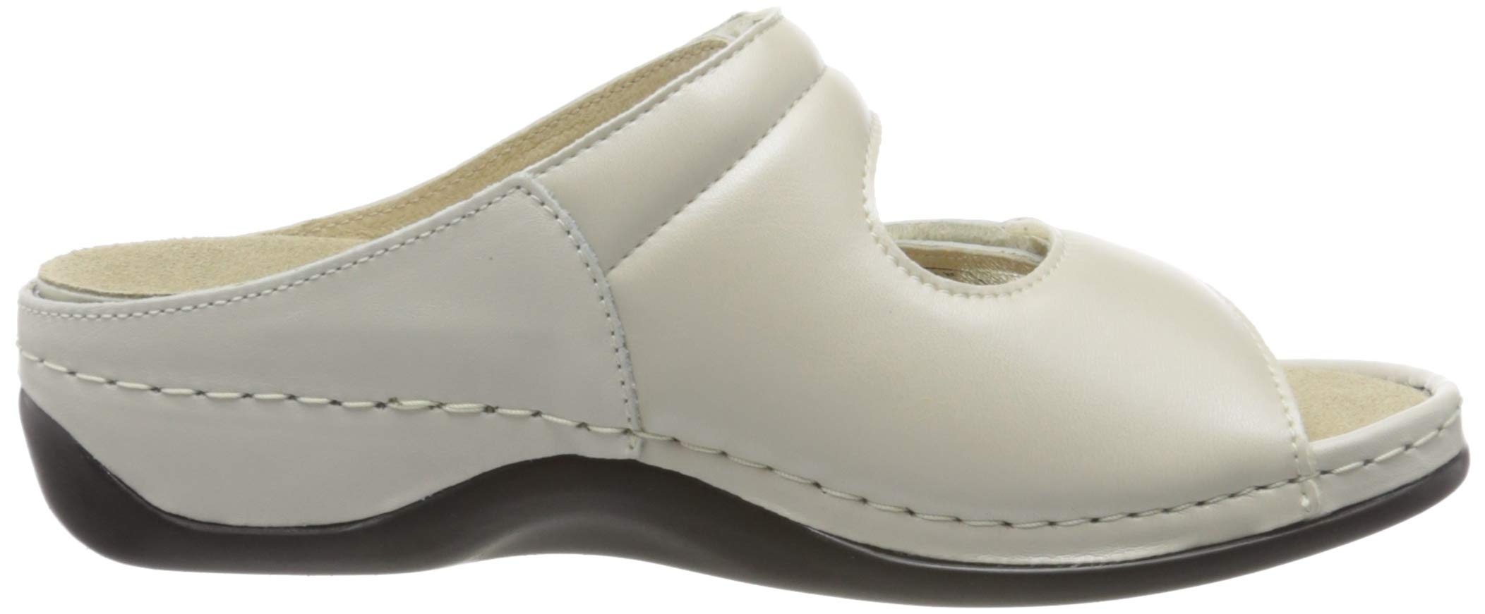Berkemann Women's Comfortable Slip-On Mules - Soft Leather Casual Shoes for Walking, Home & Office Wear - Perfect House Slippers & Summer Sandals