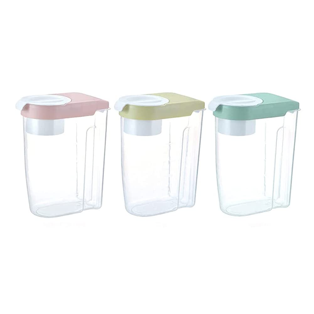 JJINPIXIU Airtight Food Storage Container - Plastic Rice Grain Storage Box with Locking Lid for Flour, Nuts, Snacks - Moisture Proof Kitchen Organizer for Pantry, Camping & Meal Prep