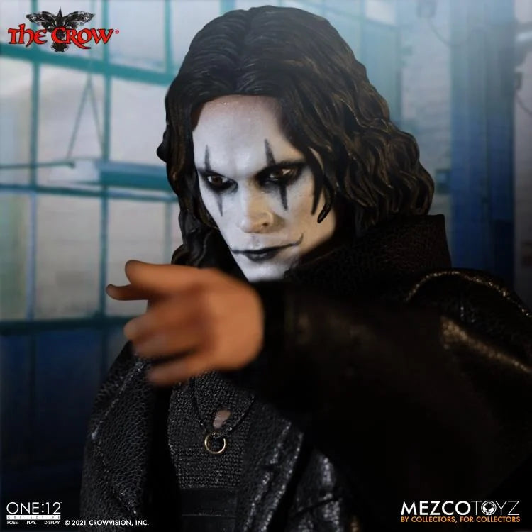 The Crow: One:12 Collective Eric Draven Action Figure - Highly Detailed Collectible for Movie Fans & Display