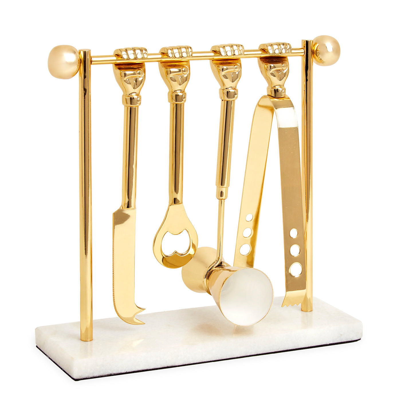 Premium Barbell Barware Set - Stainless Steel Weightlifting Shot Glasses & Cocktail Shaker - Perfect for Home Gym, Man Cave & Sports Themed Parties