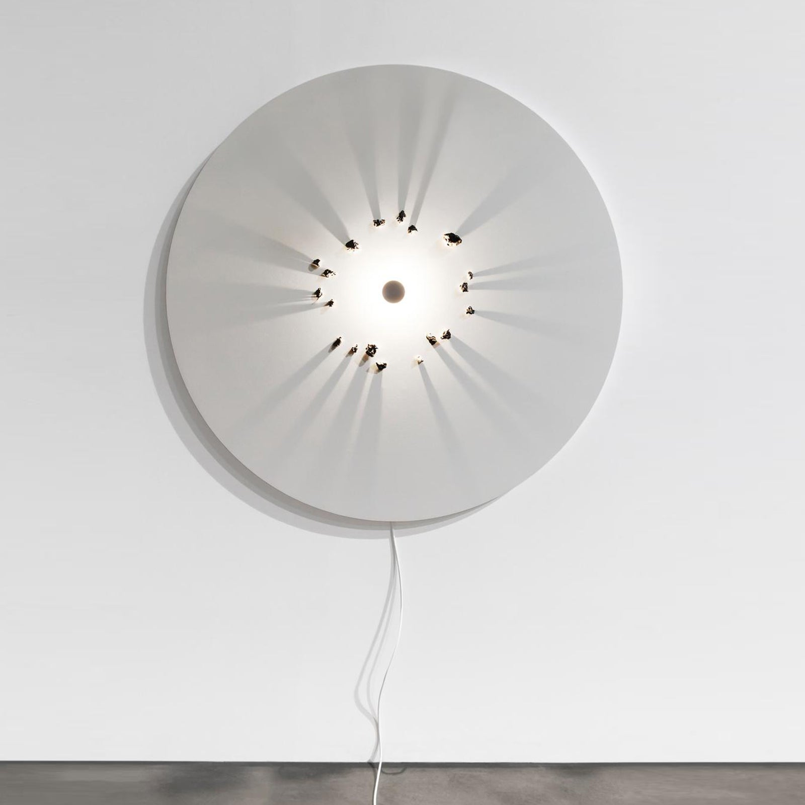 Black Hole Wall Lamp - Modern Space-Themed LED Night Light for Bedroom, Living Room & Office Decor