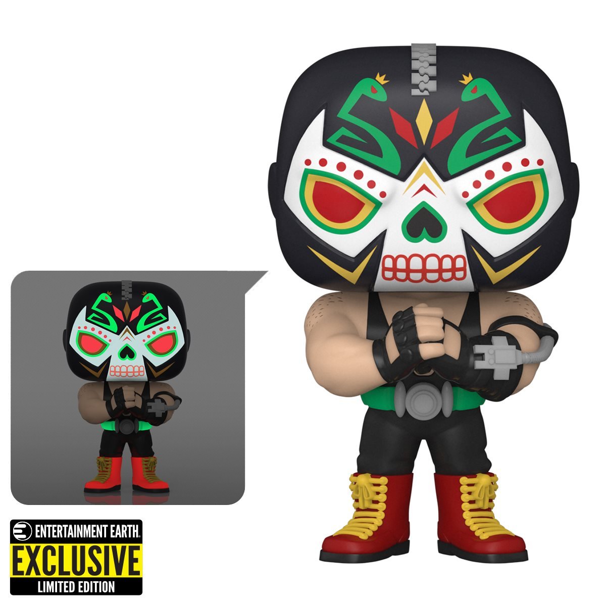 DC Comics: DC Dia de los DC Bane Action Figure - Collectible Supervillain Toy for DC Fans, Perfect for Display & Cosplay