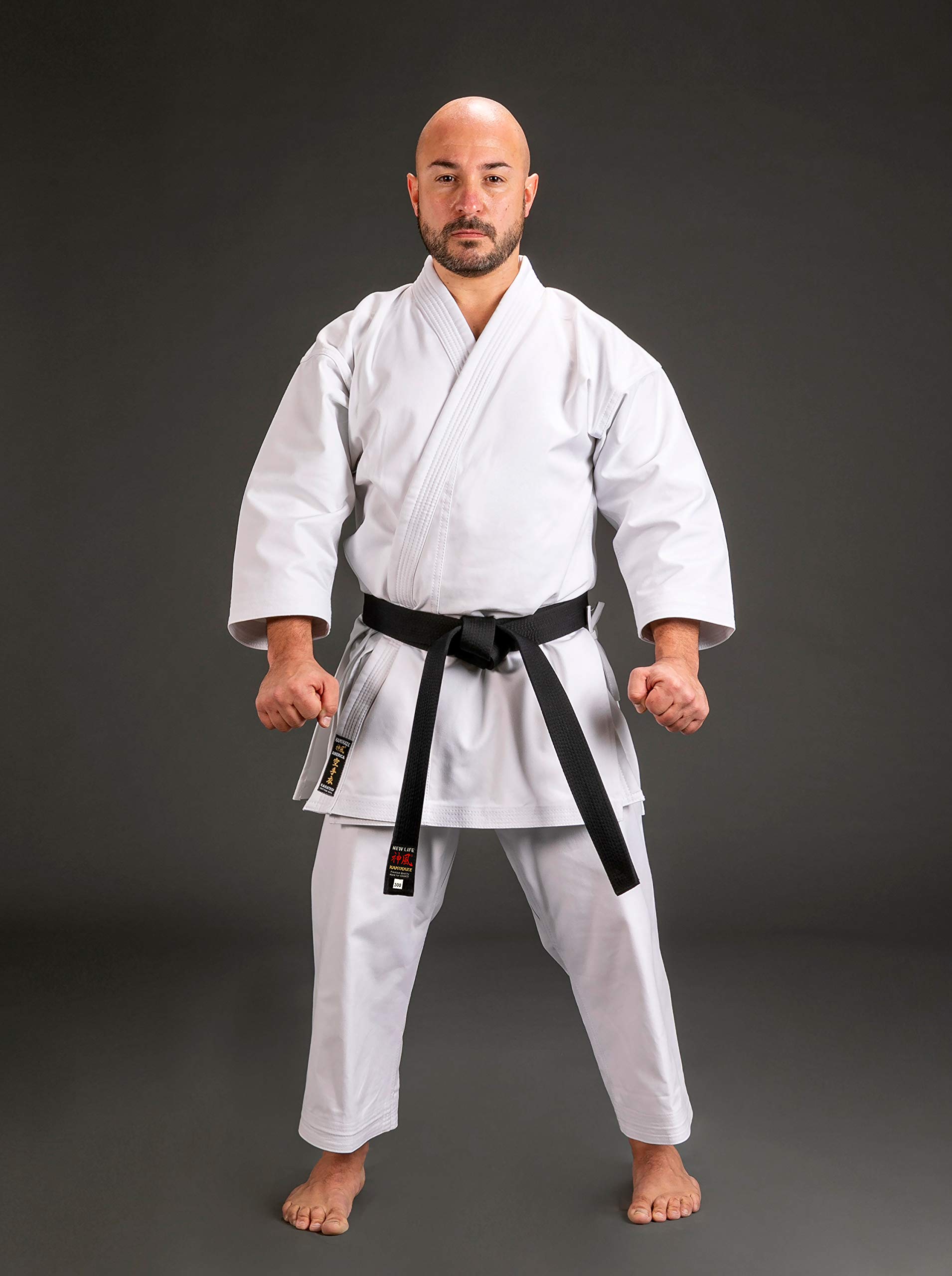 Authentic Kamikaze Karate Kimono for Martial Arts Training - Premium Gi for Karate, Judo & Taekwondo - Perfect for Dojo Practice, Competitions & Traditional Japanese Martial Arts