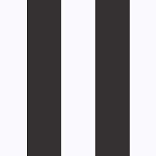 Black White Striped