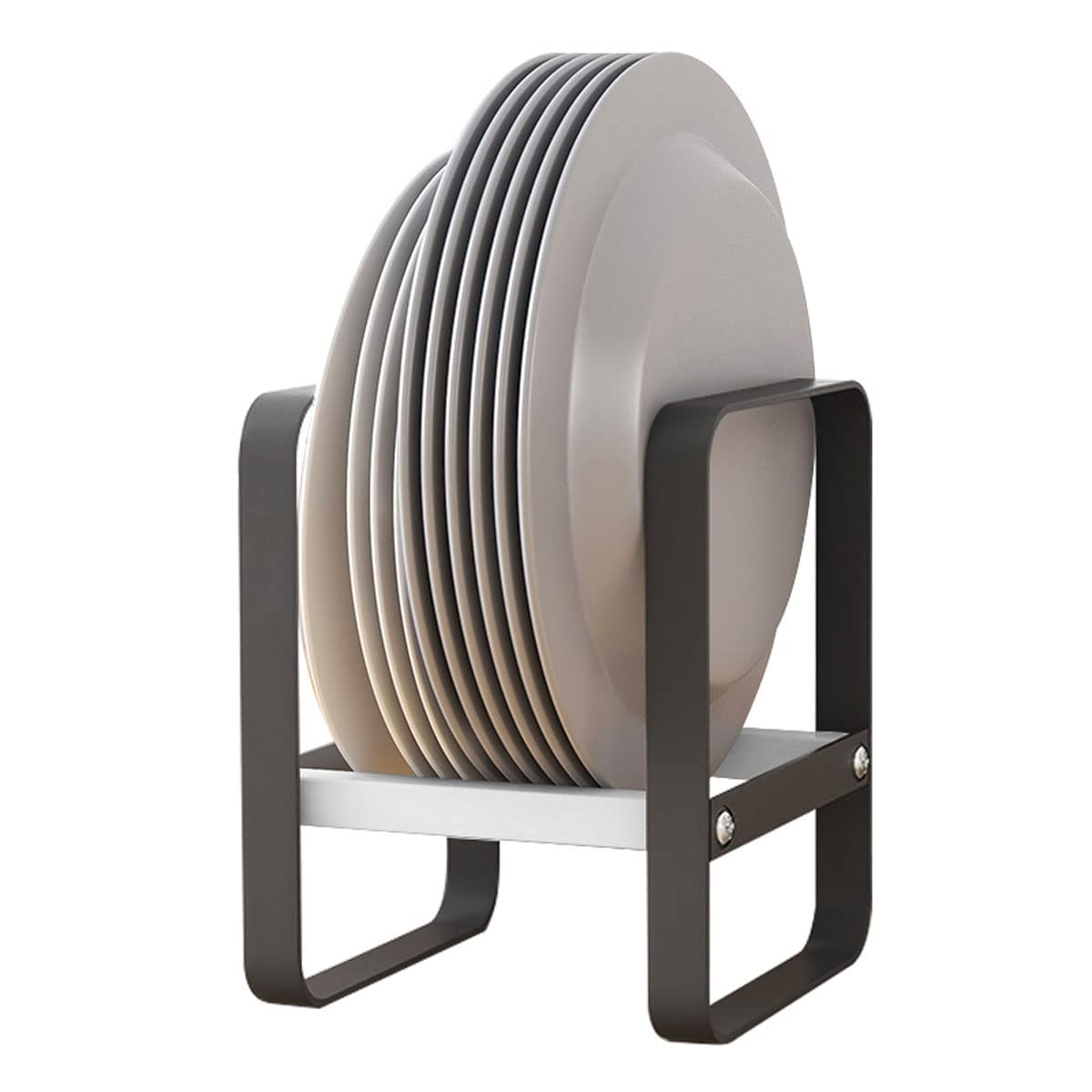 Wdpinpan Kitchen Sink Drain Rack - Dish Bowls Storage Organizer, Plate & Cup Holder with Drainer - Space Saving Cabinet Tray for Drying Dishes - Perfect for Kitchen Organization & Small Space Storage (Ideal for Countertop, Under Cabinet & Apartment Kitchens)