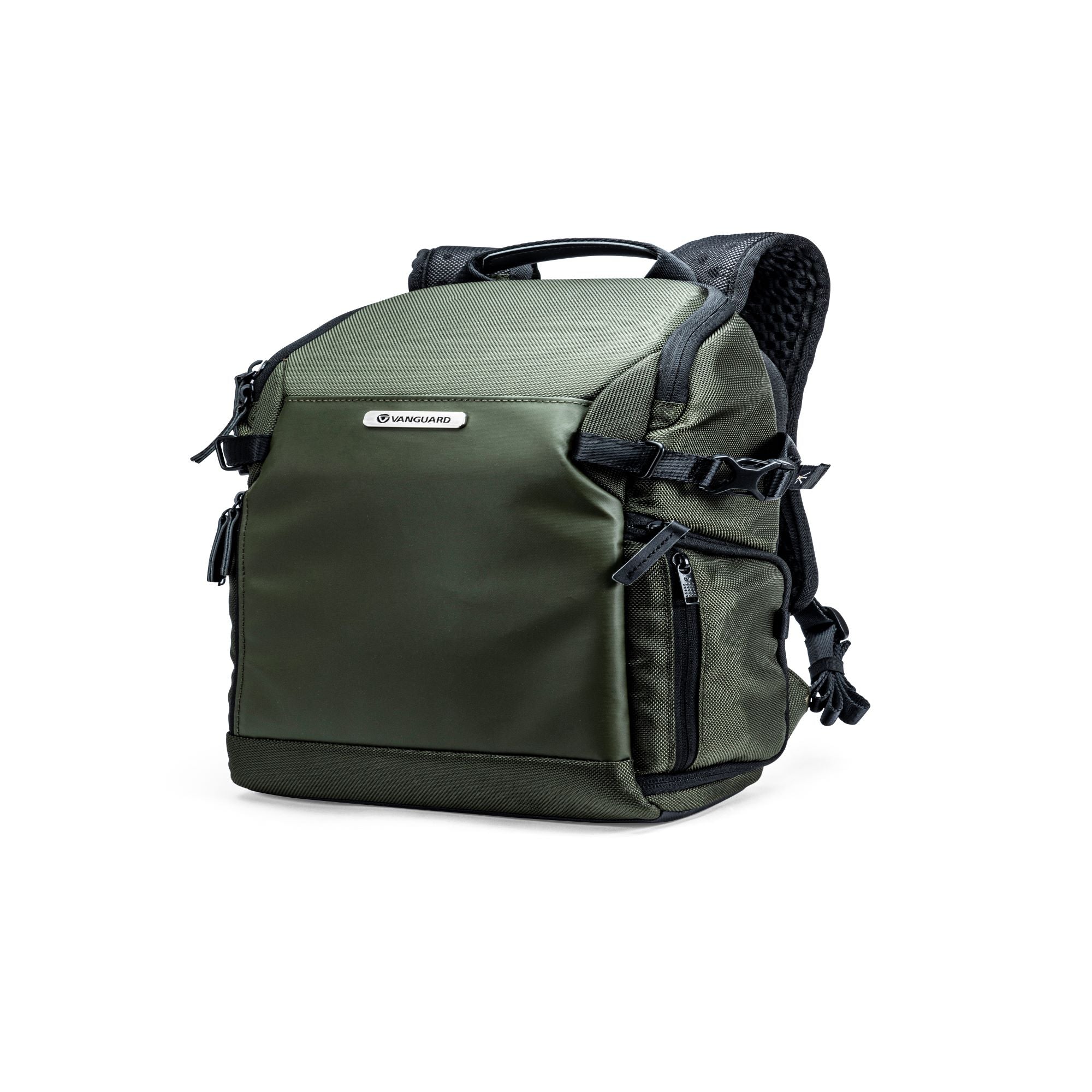 VEO SELECT 37 BRM GR Waterproof Hiking Backpack - Lightweight Travel Backpack for Men & Women, Durable Green Outdoor Backpack for Camping, Hiking, School and Daily Use