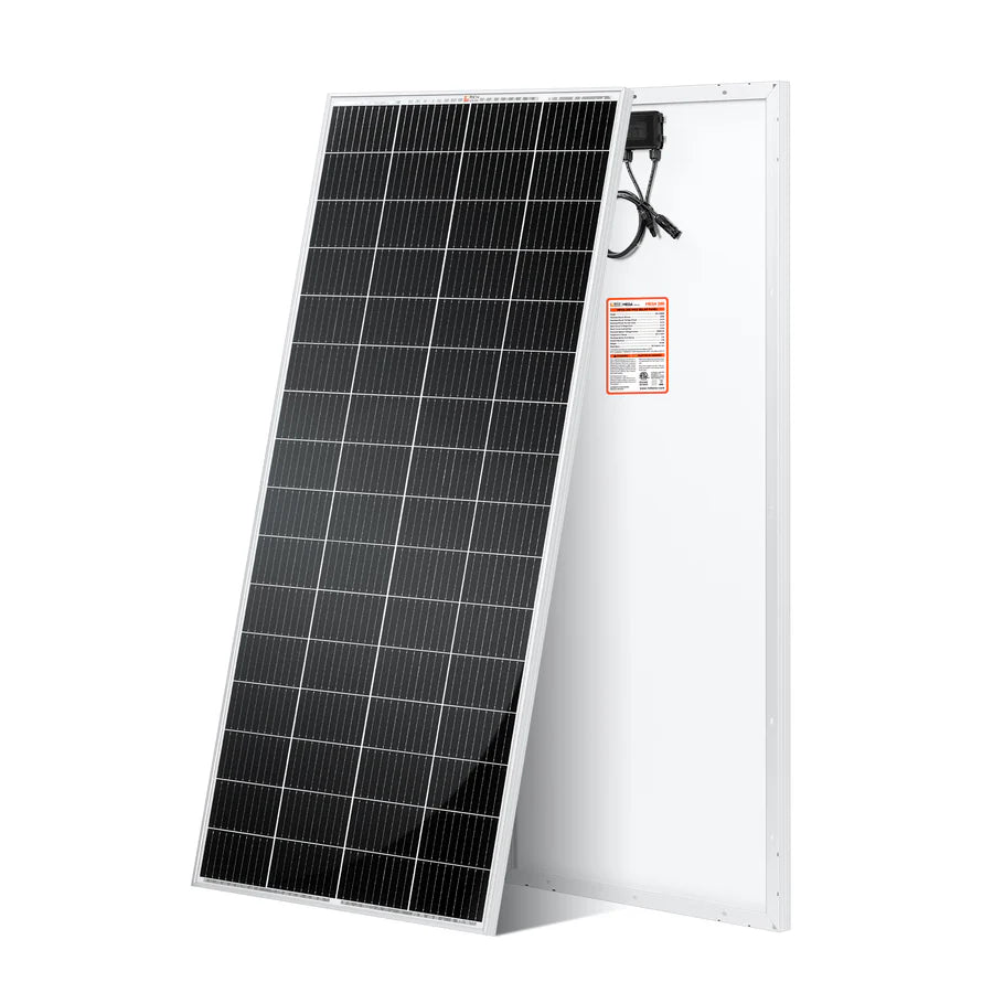 Rich Solar MEGA 200 MAX 200W 24V Monocrystalline Solar Panel - High Efficiency Portable Solar Power for RV, Boat, Off-Grid Cabins & Emergency Backup