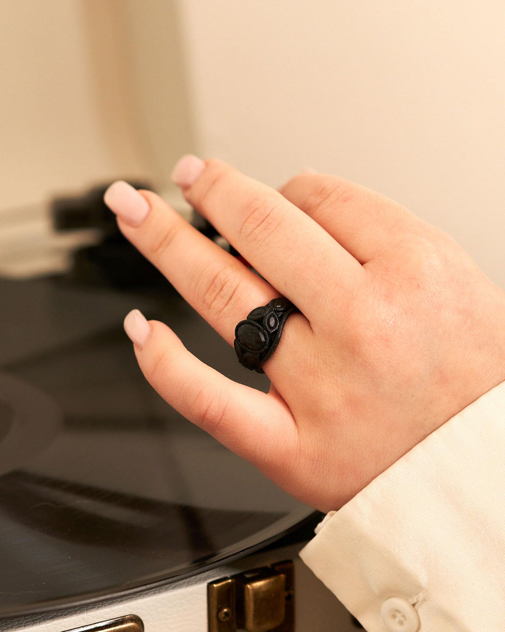 Rinfit Silicone Wedding Bands for Women - Comfortable Oval & Pear Rubber Rings - Patented Design - Perfect for Active Lifestyles, Gym, Swimming & Outdoor Activities