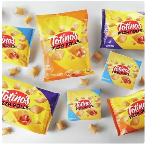 Salutem Vita - Totino's Pizza Rolls, Combination, Frozen Snacks, 48.85 oz (100 Count) - Pack of 2 | Perfect for Parties, Game Nights & Quick Meals | Easy Microwave or Oven Preparation