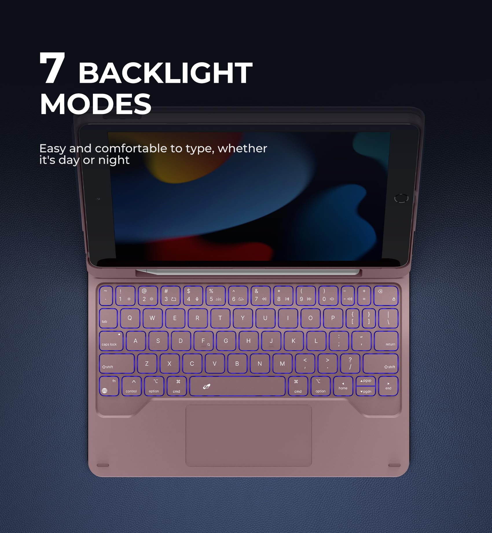 Dexnor Magnetic Keyboard Case for iPad 9th/8th/7th Generation 10.2