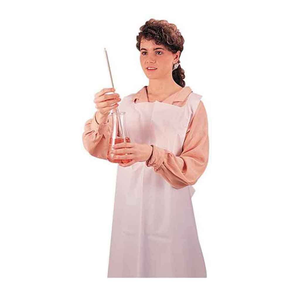 Ansell Healthcare 105459 Disposable Polyethylene Apron - White, Pack of 600 | Food Service, Medical & Industrial Use | Waterproof & Protective Covering