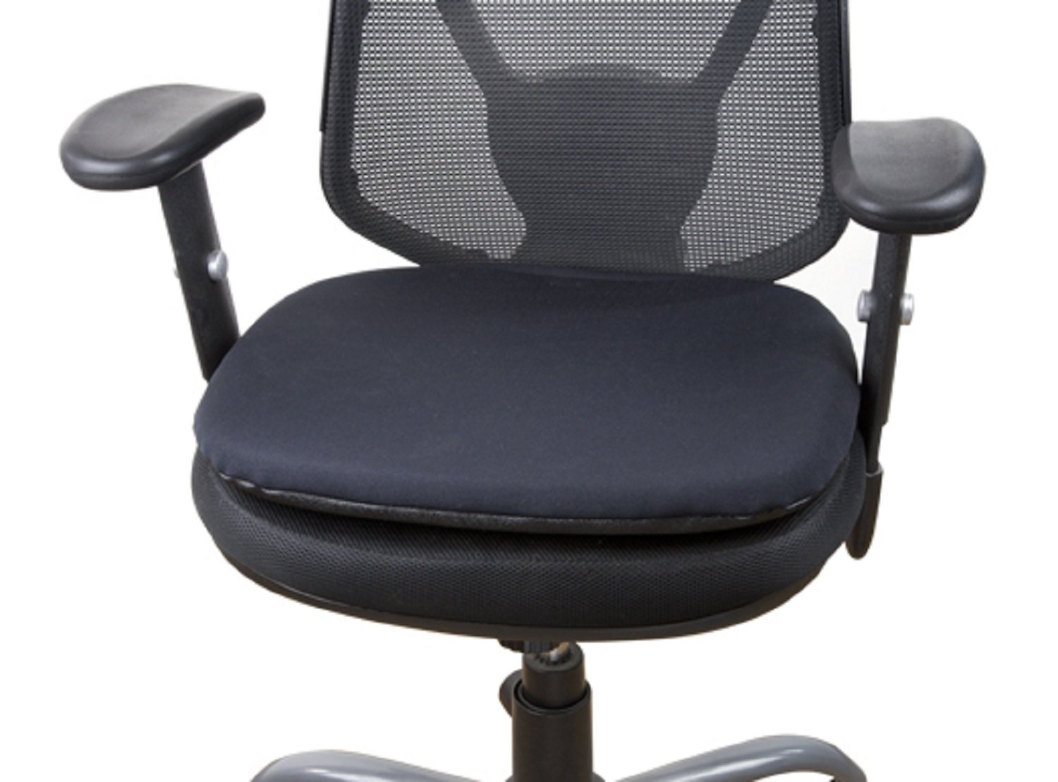 **ConforMax Gel Office Seat Cushion – Standard Black (18