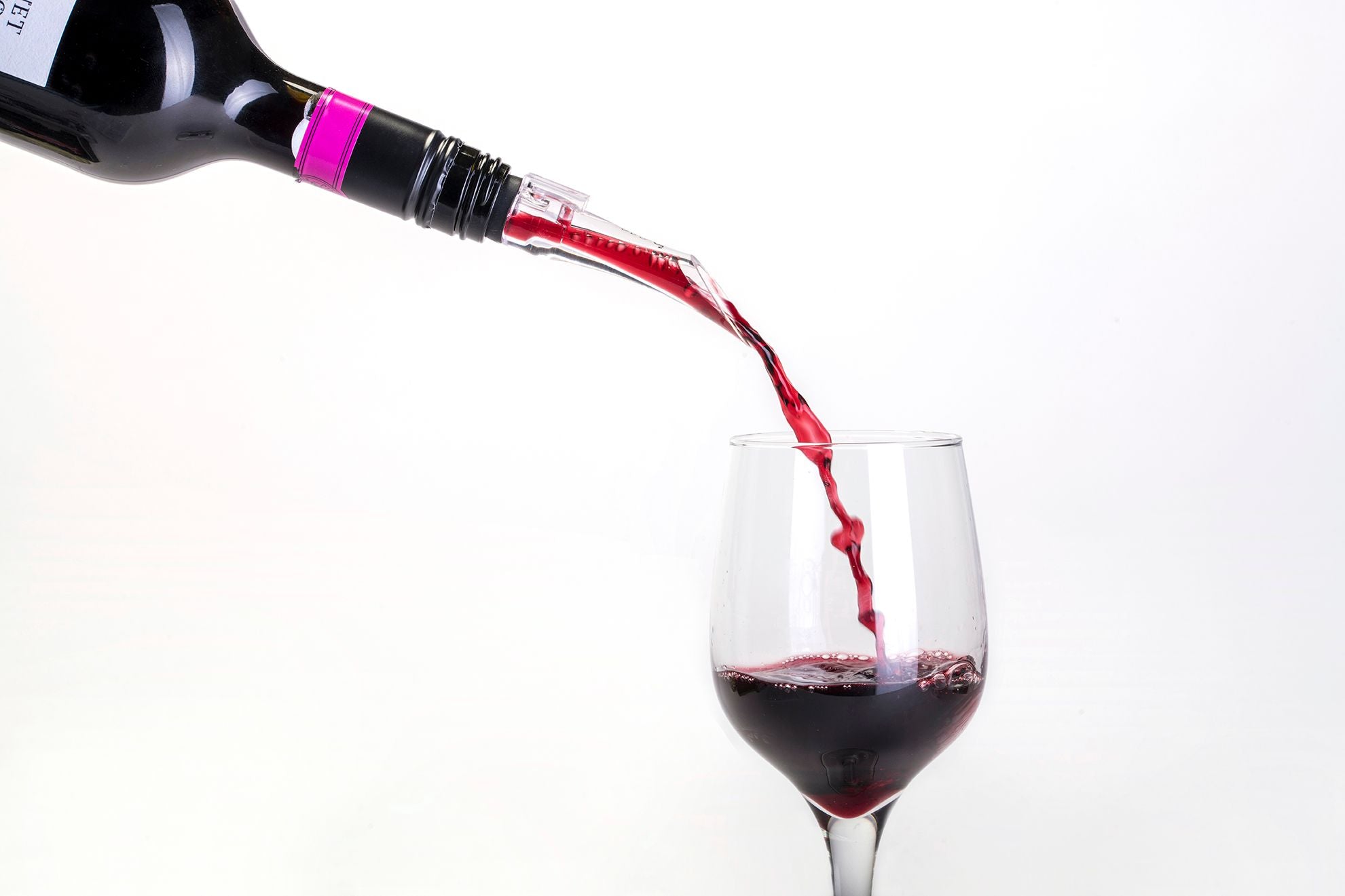 Premium Rouge 02 By The Glass Wine Aerator - Enhance Flavor & Aroma for Red & White Wines | Perfect for Dinner Parties, Romantic Dates & Wine Tasting Events