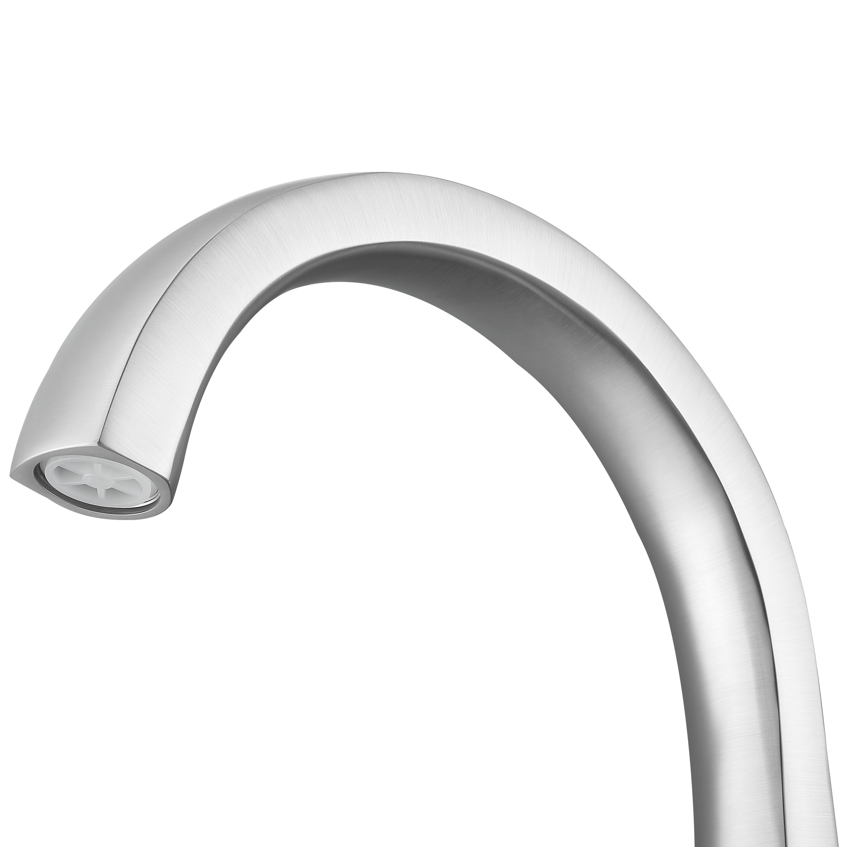 Arezzo Two Handle Roman Tub Faucet in Brushed Nickel Finish - Durable Bathroom Faucet for Luxury Bathtubs & Spa Retreats