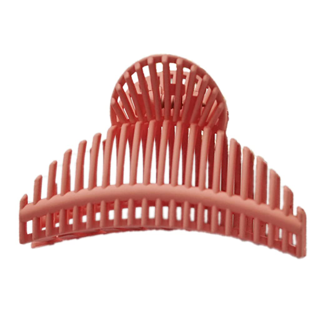 Lnrueg Fashion Hair Claw Clip - Non-Slip Interlocking Teeth, Strong Hold Jaw Clip for Women, Handmade Bathroom Decor Accessory | Perfect for Home, Office, and Travel Use