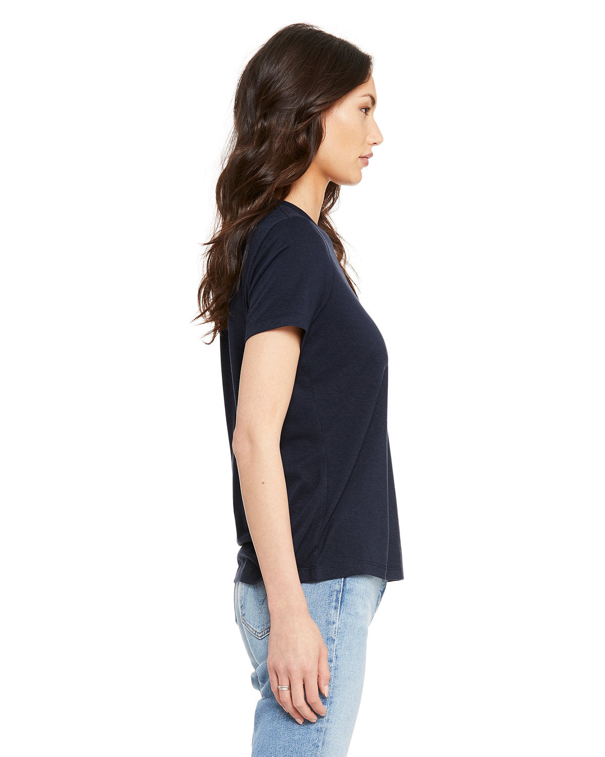 Bella + Canvas 6413 Women's Relaxed Fit Triblend T-Shirt - Soft Comfortable Casual Tee for Everyday Wear, Lounge, and Outfits