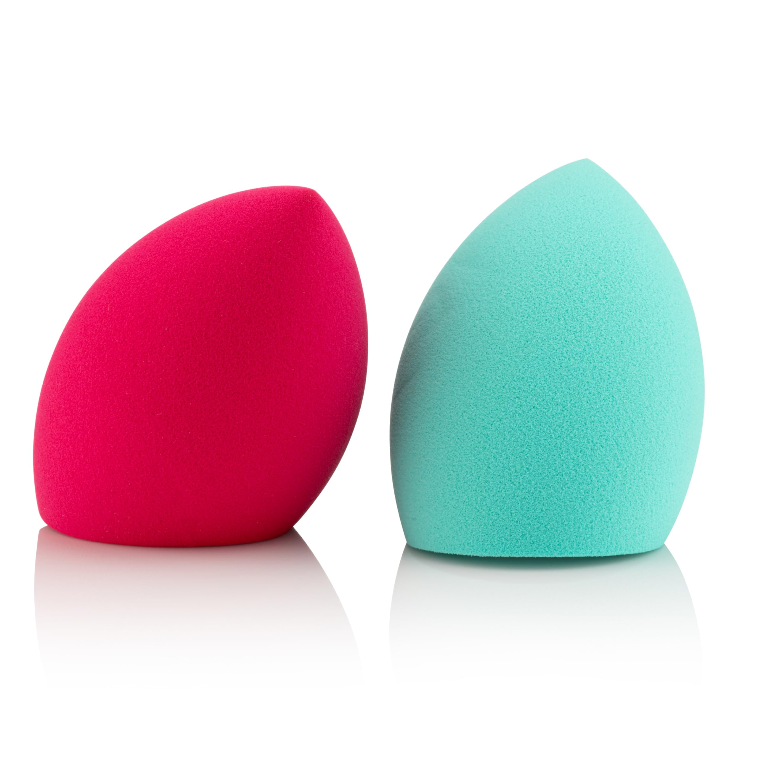 2 Pack Inge Makeup Sponge Blender - Long Lasting Foundation & Concealer Beauty Sponge for Flawless Blending | Perfect for Liquid, Cream & Powder Makeup Application