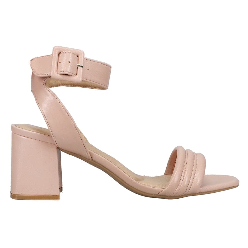 Chinese Laundry Women's Blest Smooth Heeled Sandal - Comfortable Dress Sandals for Weddings, Parties & Office Wear