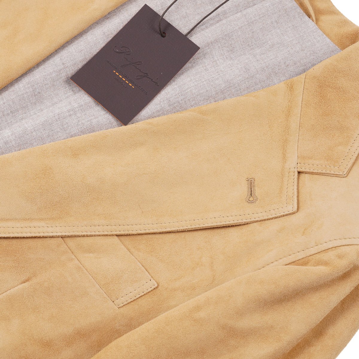 Premium Wool-Lined Lambskin Suede Blazer Jacket for Men & Women | Warm Winter Business Casual Coat | Office, Dinner Dates & Outdoor Events