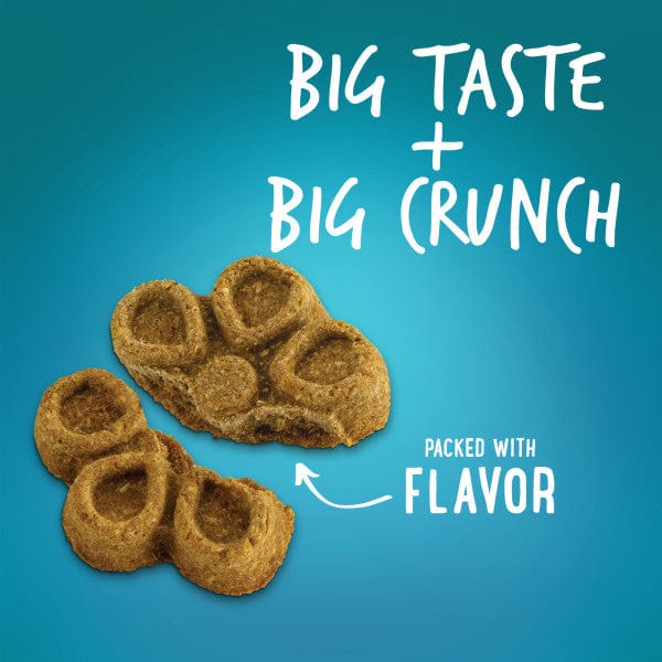 Fruitables Biggies Almond Butter & Coconut Dog Treats - Healthy Natural Snacks for Large Dogs - Perfect for Training, Rewards & Dental Care