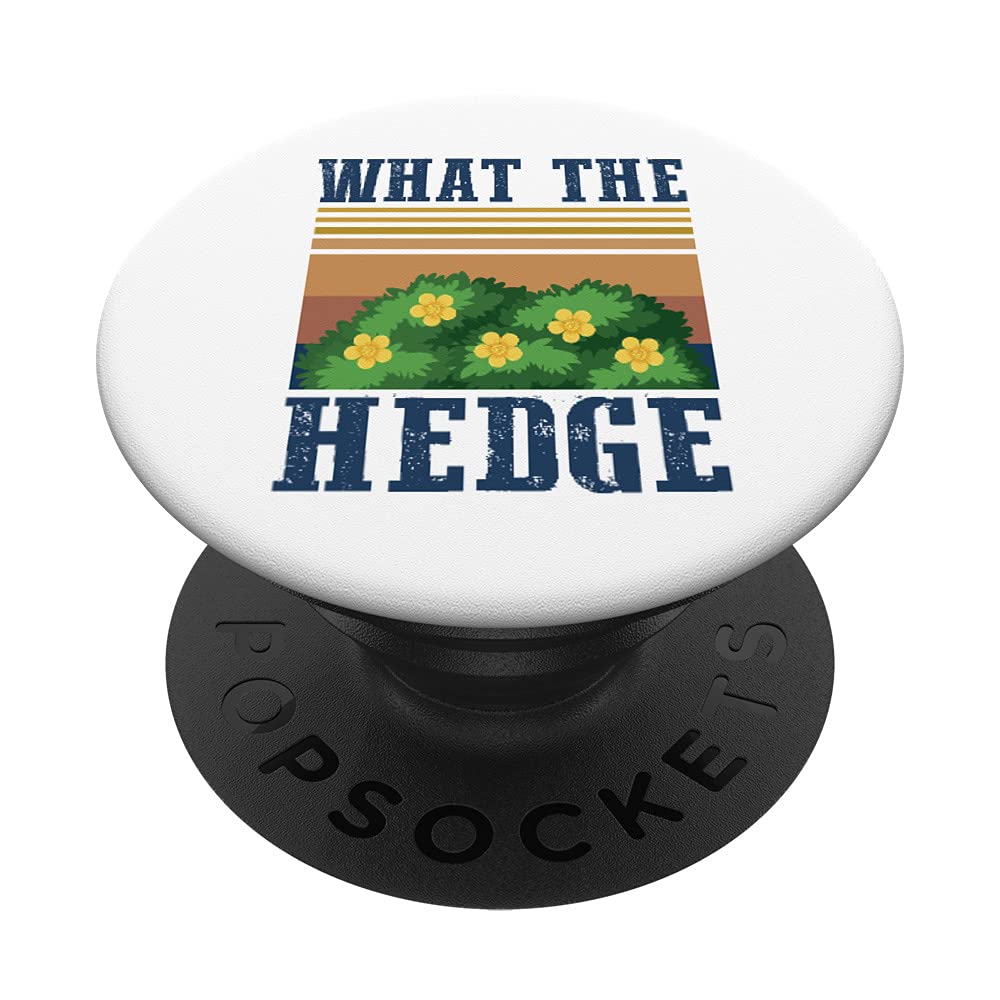 Funny Hedgehog Gardening PopSockets - Swappable PopGrip for Phones - Perfect Gift for Garden Lovers & Plant Enthusiasts - Great for Outdoor Activities, Gardening & Daily Use