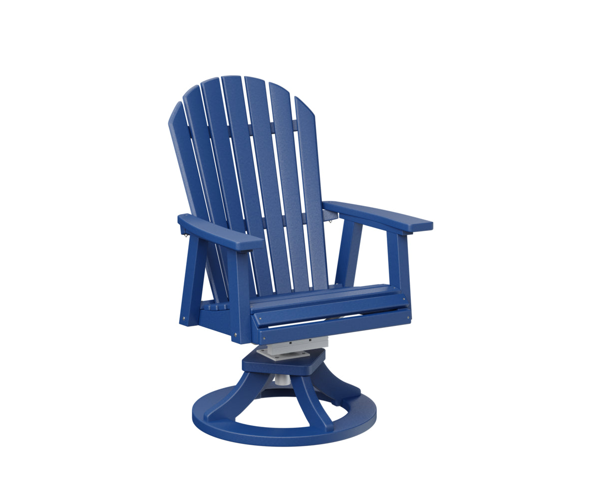 Berlin Gardens Comfo Back Swivel Rocker Dining Chair - Ergonomic Outdoor Patio Furniture for Relaxing & Dining - Perfect for Backyard, Garden, Poolside & Deck Use