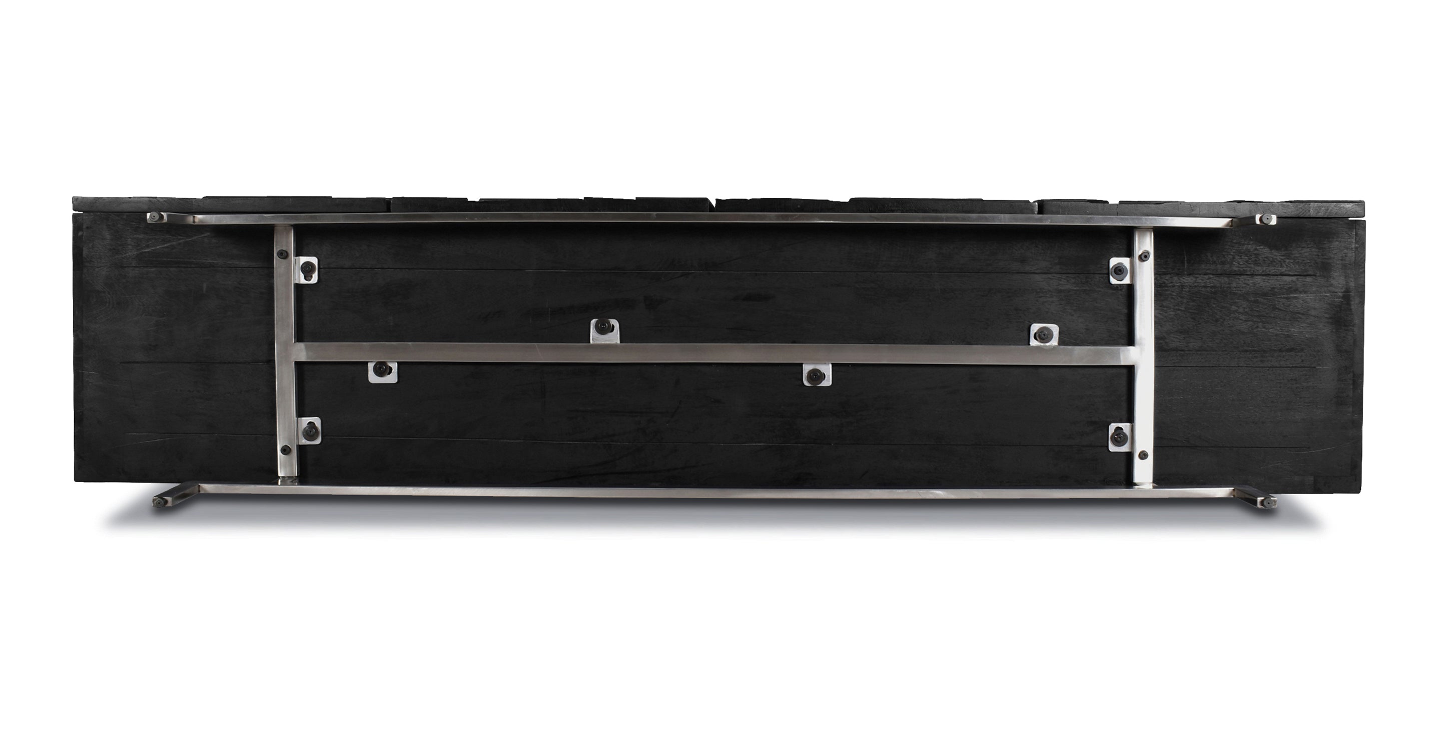 Modern Geo Sideboard - Mid-Century Style Buffet Cabinet with Storage for Dining Room & Living Room - Perfect for Home Decor & Organization