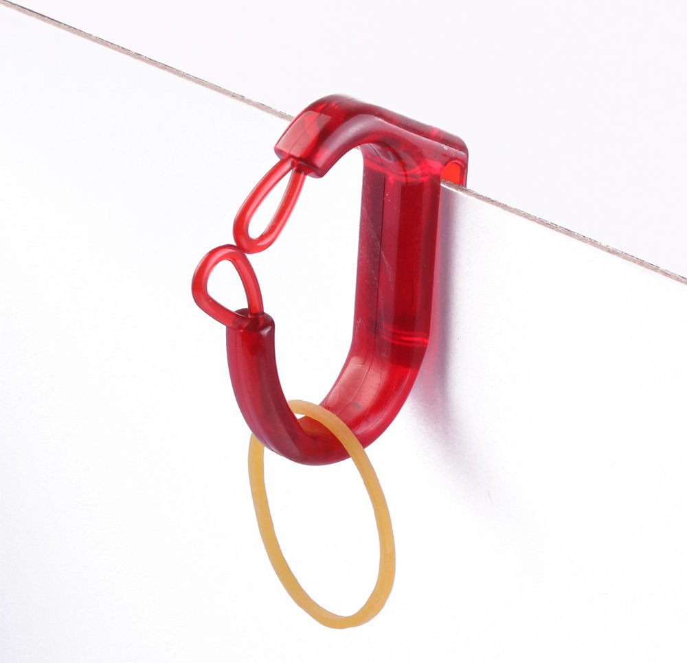 Stylish Magnetic Bobby Pin Hair Clips Bracelet - Bobby Pins & Elastic Rubber Bands Wristband Holder - Perfect for Hair Styling, Travel & On-the-Go Organization