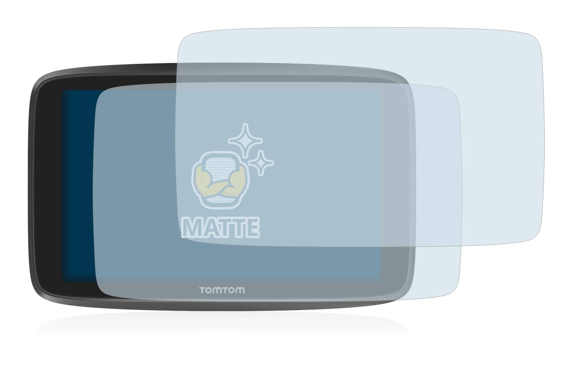Brotect Anti-Glare Matte Screen Protector for TomTom GO Camper/GO Essential (6 Inch) - 2 Pack - Reduce Eye Strain for Road Trips & Outdoor Navigation