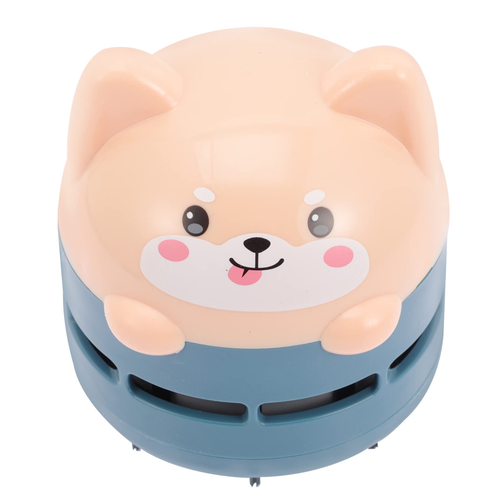Angoily Mini USB Desktop Vacuum Cleaner - Portable Dust & Crumb Cleaner for Keyboard, Piano, Car, Office | Cute Cartoon Design | Perfect for Home & Workspace Cleaning