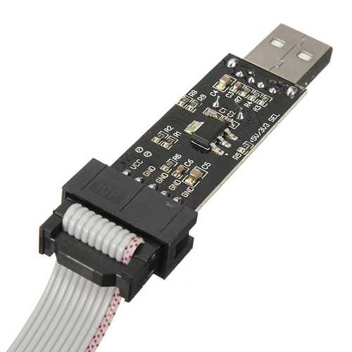 5Pcs USBASP USBISP 3.3V/5V AVR Programmer for ATMEGA8 ATMEGA128 - Perfect for DIY Electronics, Arduino Projects & Microcontroller Programming