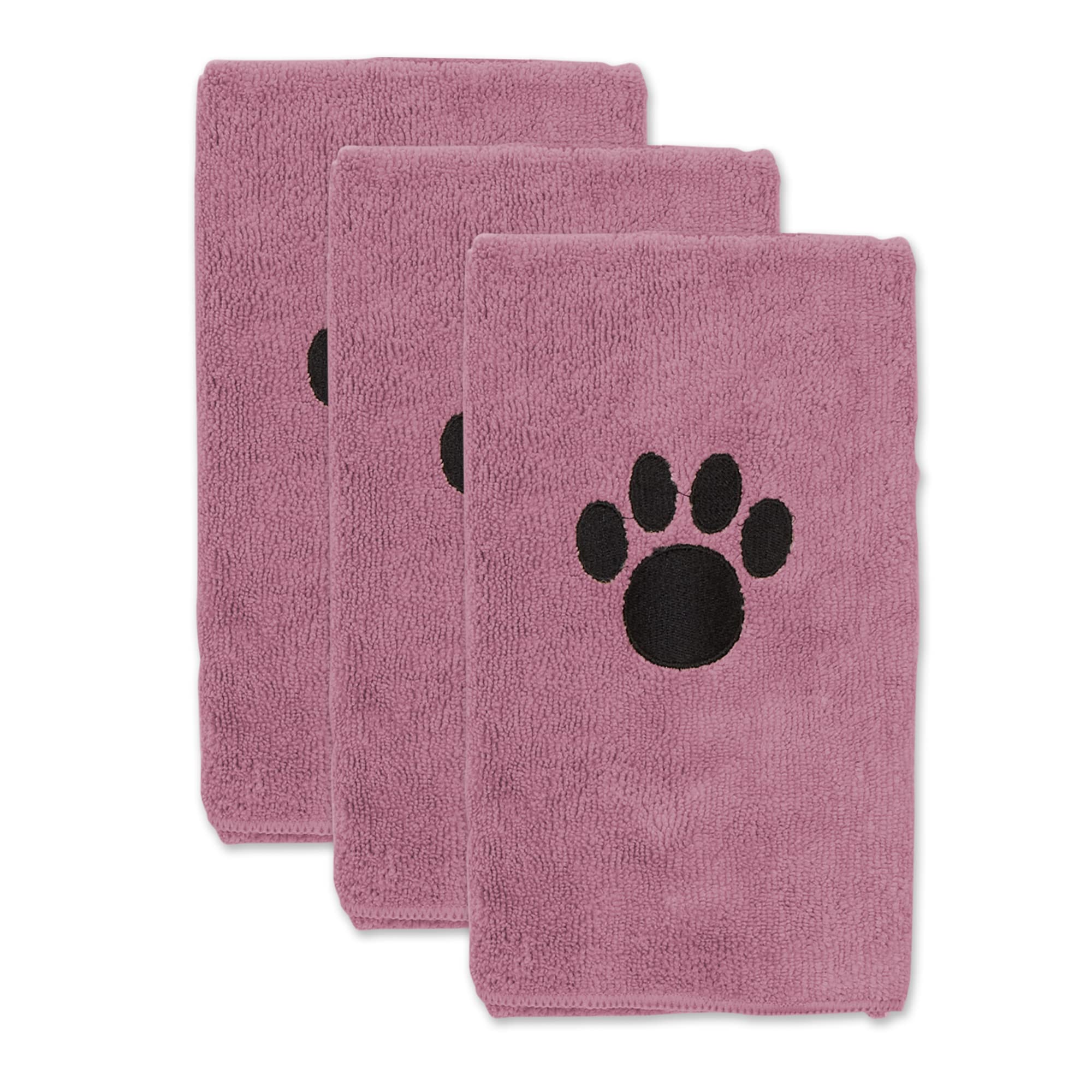 Premium Absorbent Microfiber Pet Grooming Towel Set - Super Soft Quick-Dry Dog Cat Bath Towels (15x30