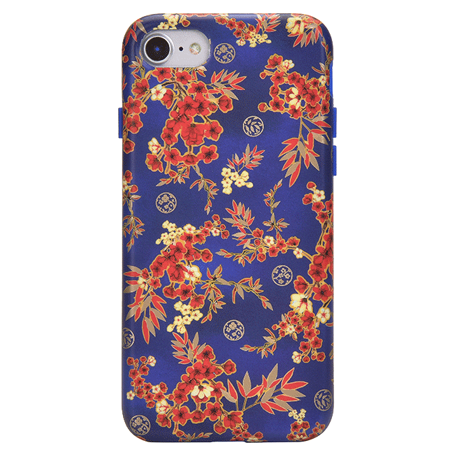 Cherry Blossom Floral Pattern iPhone Case - Elegant Spring Design for iPhone 13/14/15 Pro Max - Perfect for Spring Outfits & Photography
