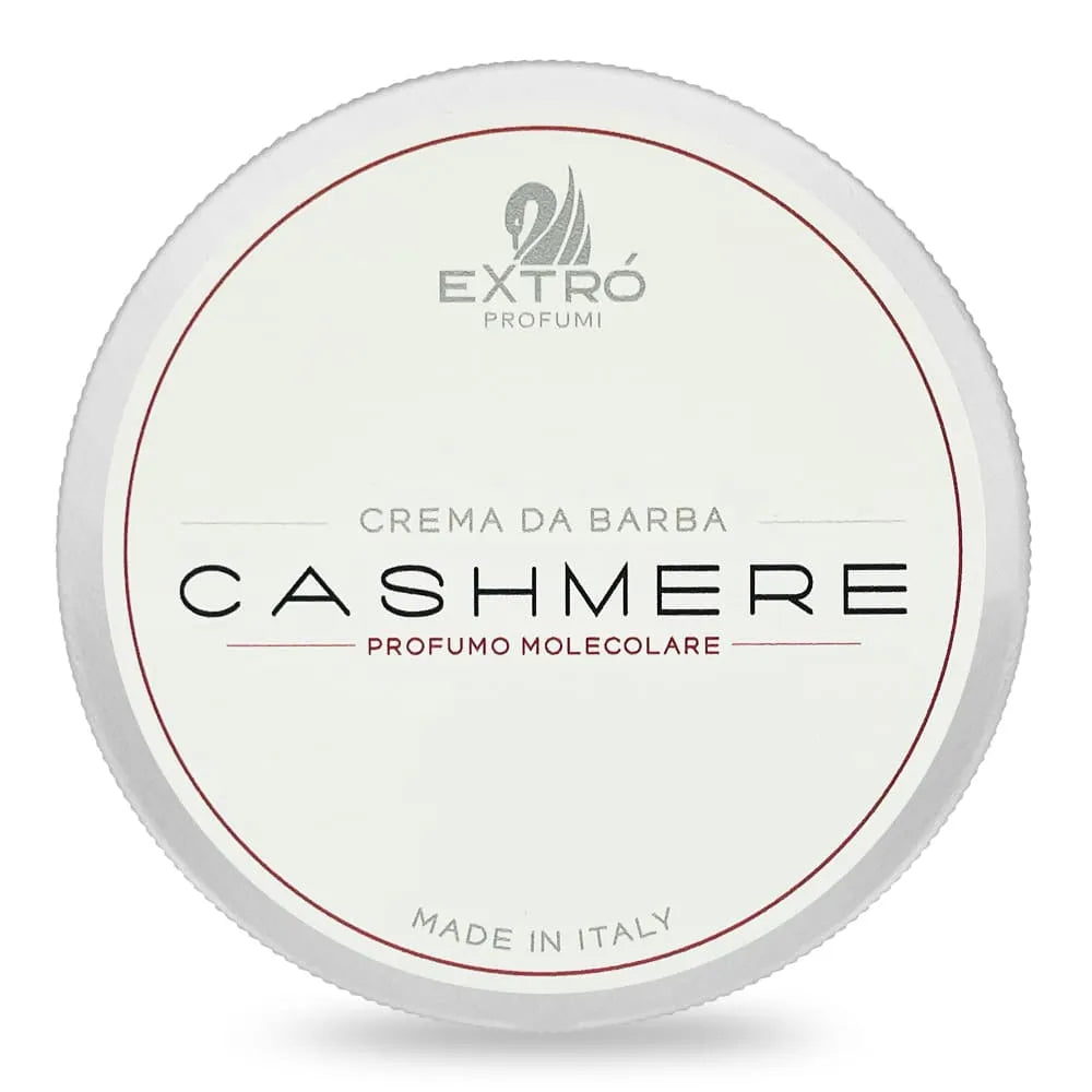 Premium Cashmere Shaving Cream for Men - Ultra Smooth & Hydrating Shave - Perfect for Sensitive Skin & Daily Grooming Routine - Ideal for Travel & Home Use