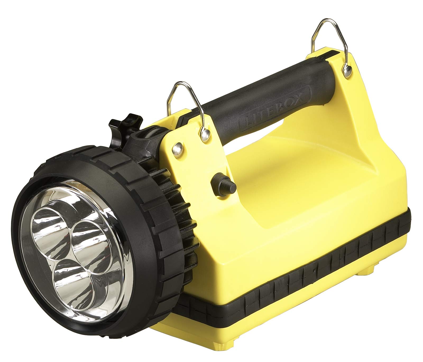 Streamlight 45876 E-Spot LiteBox 1500-Lumen 110000 Candela Rechargeable Spot Beam Lantern - Heavy Duty Shoulder Strap, No Charger Included (Yellow) - Perfect for Camping, Emergency Lighting & Outdoor Adventures