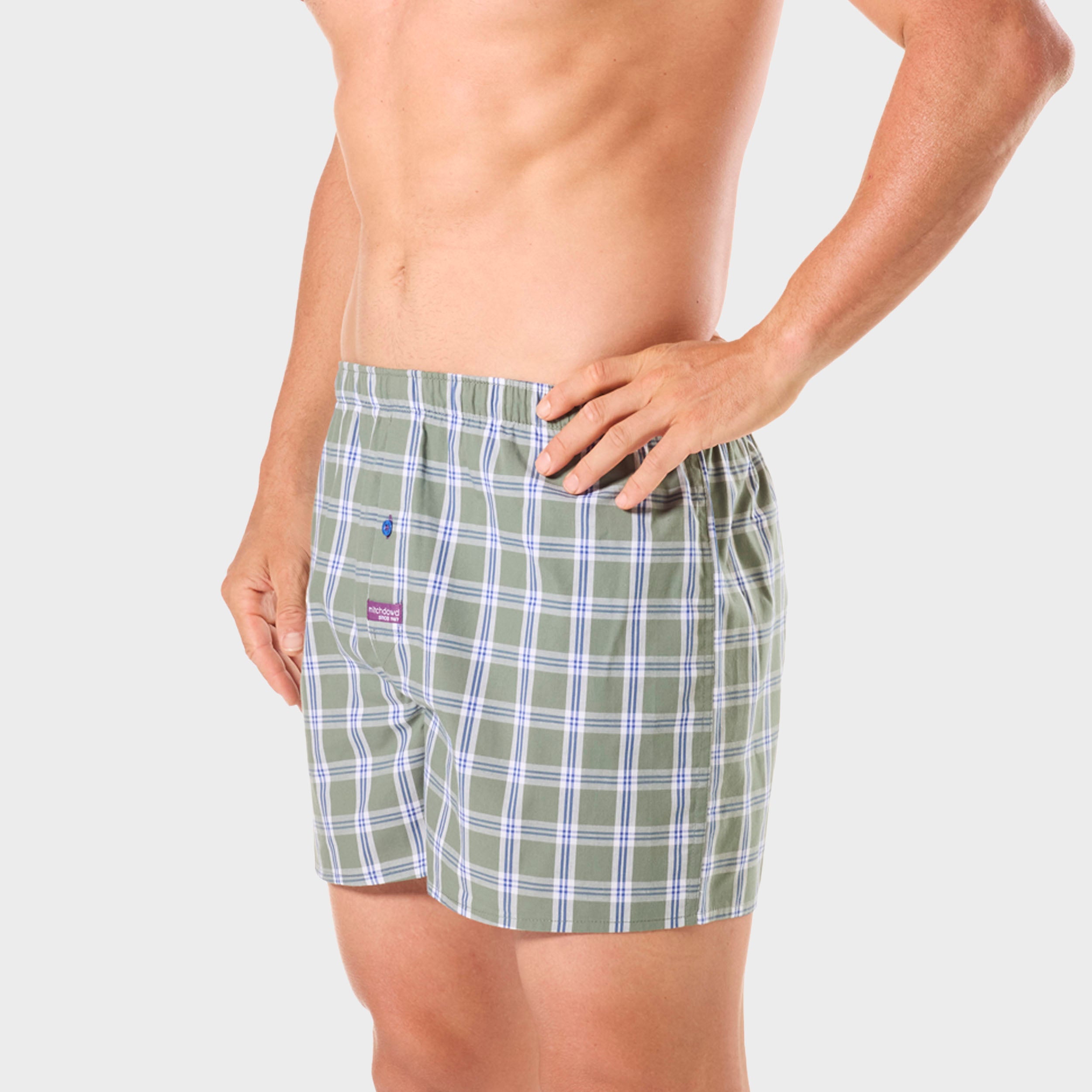 Men's Cotton Boxer Shorts 3-Pack - Soft Breathable Underwear for Everyday Comfort | Perfect for Workout, Sleep & Casual Wear